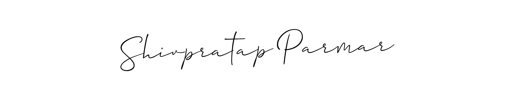 Similarly Allison_Script is the best handwritten signature design. Signature creator online .You can use it as an online autograph creator for name Shivpratap Parmar. Shivpratap Parmar signature style 2 images and pictures png