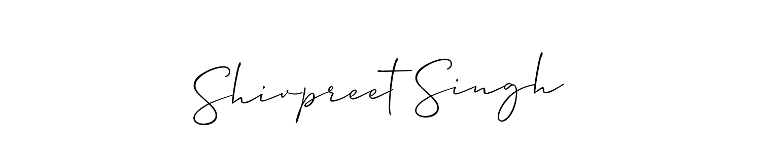 How to Draw Shivpreet Singh signature style? Allison_Script is a latest design signature styles for name Shivpreet Singh. Shivpreet Singh signature style 2 images and pictures png