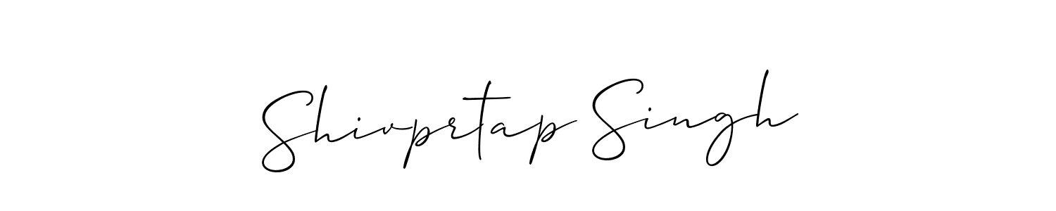 Make a beautiful signature design for name Shivprtap Singh. With this signature (Allison_Script) style, you can create a handwritten signature for free. Shivprtap Singh signature style 2 images and pictures png