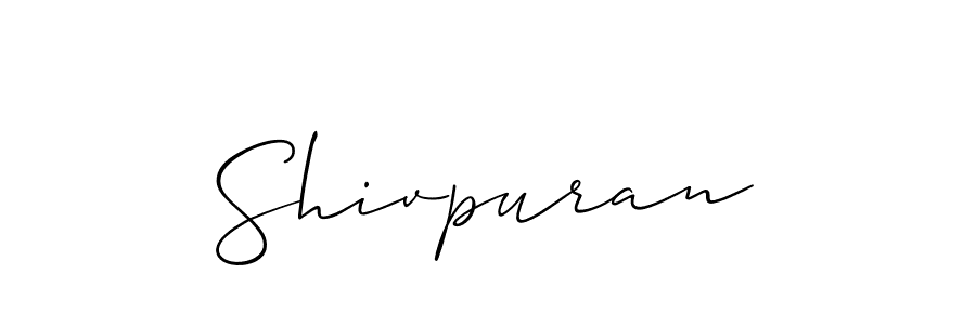 You can use this online signature creator to create a handwritten signature for the name Shivpuran. This is the best online autograph maker. Shivpuran signature style 2 images and pictures png