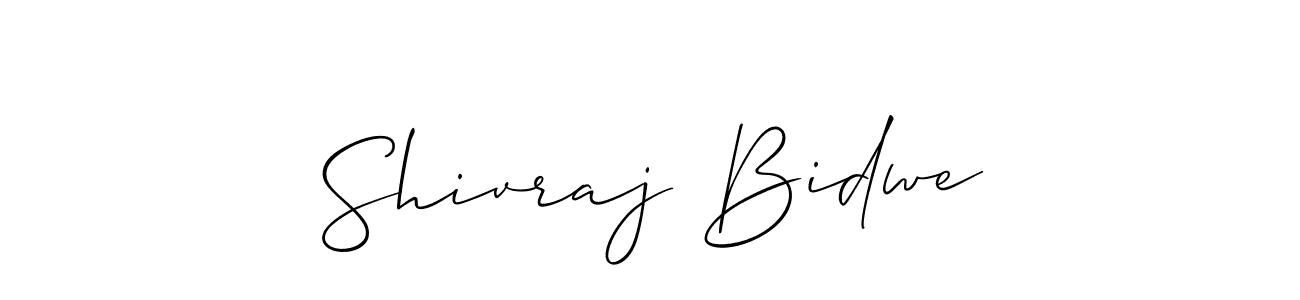 Also You can easily find your signature by using the search form. We will create Shivraj Bidwe name handwritten signature images for you free of cost using Allison_Script sign style. Shivraj Bidwe signature style 2 images and pictures png