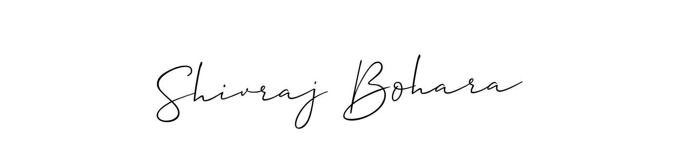 Make a beautiful signature design for name Shivraj Bohara. With this signature (Allison_Script) style, you can create a handwritten signature for free. Shivraj Bohara signature style 2 images and pictures png