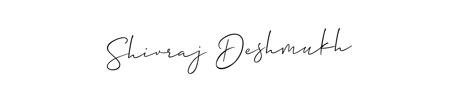 Also You can easily find your signature by using the search form. We will create Shivraj Deshmukh name handwritten signature images for you free of cost using Allison_Script sign style. Shivraj Deshmukh signature style 2 images and pictures png