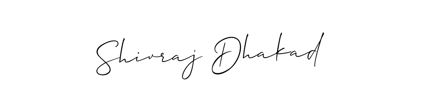 How to Draw Shivraj Dhakad signature style? Allison_Script is a latest design signature styles for name Shivraj Dhakad. Shivraj Dhakad signature style 2 images and pictures png
