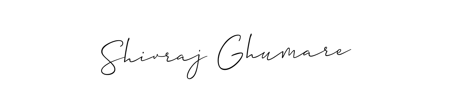 You can use this online signature creator to create a handwritten signature for the name Shivraj Ghumare. This is the best online autograph maker. Shivraj Ghumare signature style 2 images and pictures png