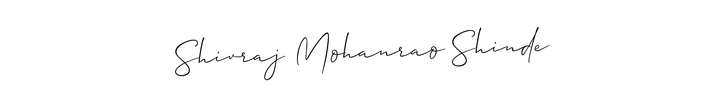 It looks lik you need a new signature style for name Shivraj Mohanrao Shinde. Design unique handwritten (Allison_Script) signature with our free signature maker in just a few clicks. Shivraj Mohanrao Shinde signature style 2 images and pictures png