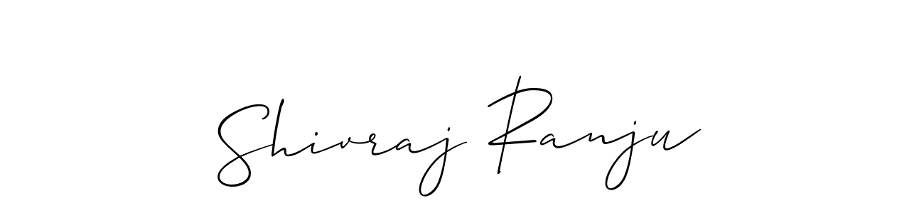 Also You can easily find your signature by using the search form. We will create Shivraj Ranju name handwritten signature images for you free of cost using Allison_Script sign style. Shivraj Ranju signature style 2 images and pictures png