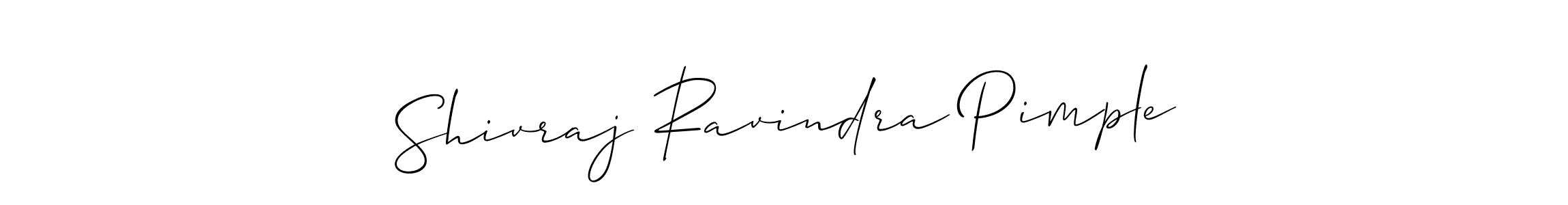 It looks lik you need a new signature style for name Shivraj Ravindra Pimple. Design unique handwritten (Allison_Script) signature with our free signature maker in just a few clicks. Shivraj Ravindra Pimple signature style 2 images and pictures png