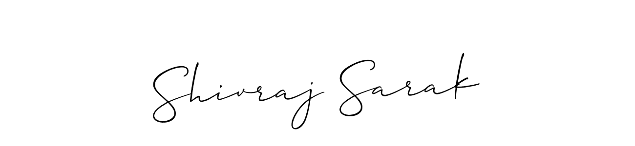 How to Draw Shivraj Sarak signature style? Allison_Script is a latest design signature styles for name Shivraj Sarak. Shivraj Sarak signature style 2 images and pictures png