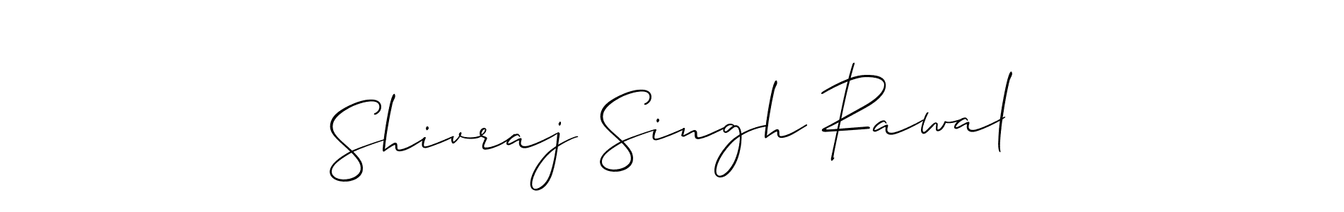 The best way (Allison_Script) to make a short signature is to pick only two or three words in your name. The name Shivraj Singh Rawal include a total of six letters. For converting this name. Shivraj Singh Rawal signature style 2 images and pictures png