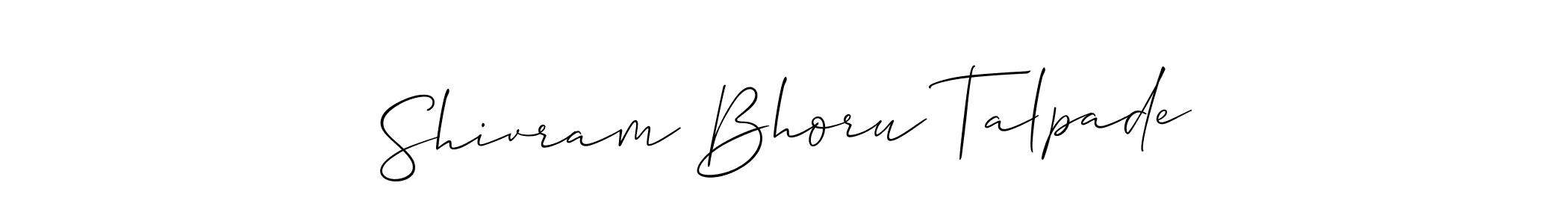 Similarly Allison_Script is the best handwritten signature design. Signature creator online .You can use it as an online autograph creator for name Shivram Bhoru Talpade. Shivram Bhoru Talpade signature style 2 images and pictures png