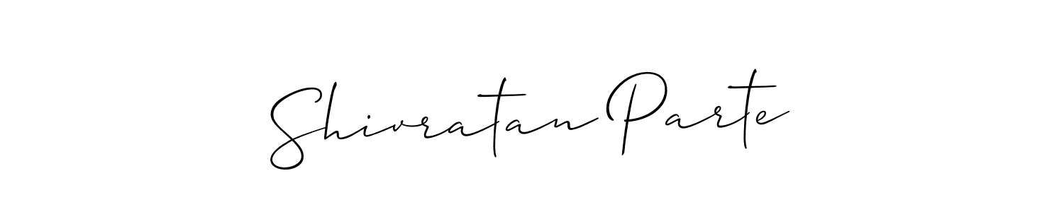 Similarly Allison_Script is the best handwritten signature design. Signature creator online .You can use it as an online autograph creator for name Shivratan Parte. Shivratan Parte signature style 2 images and pictures png