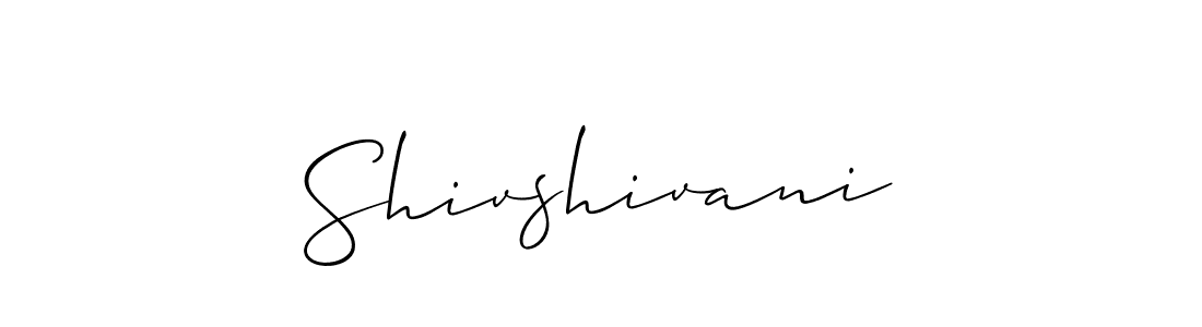 Shivshivani stylish signature style. Best Handwritten Sign (Allison_Script) for my name. Handwritten Signature Collection Ideas for my name Shivshivani. Shivshivani signature style 2 images and pictures png