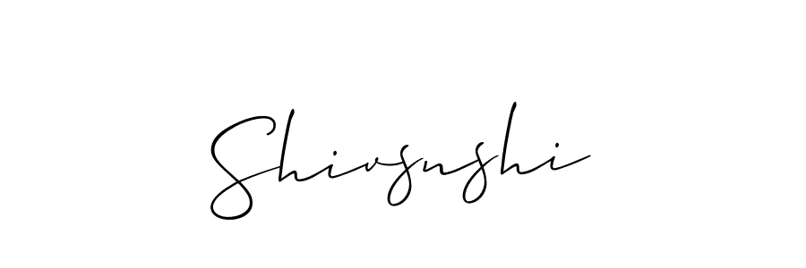 Best and Professional Signature Style for Shivsnshi. Allison_Script Best Signature Style Collection. Shivsnshi signature style 2 images and pictures png