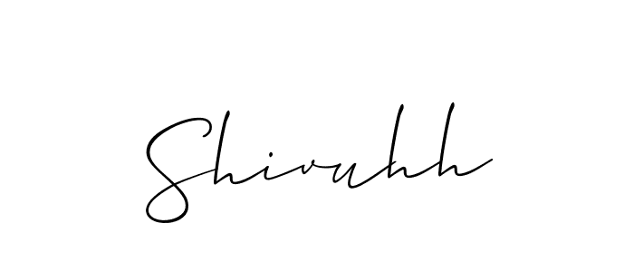 Once you've used our free online signature maker to create your best signature Allison_Script style, it's time to enjoy all of the benefits that Shivuhh name signing documents. Shivuhh signature style 2 images and pictures png