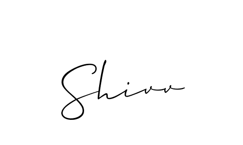 You can use this online signature creator to create a handwritten signature for the name Shivv. This is the best online autograph maker. Shivv signature style 2 images and pictures png