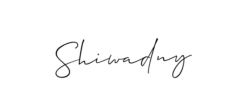 Allison_Script is a professional signature style that is perfect for those who want to add a touch of class to their signature. It is also a great choice for those who want to make their signature more unique. Get Shiwadny name to fancy signature for free. Shiwadny signature style 2 images and pictures png