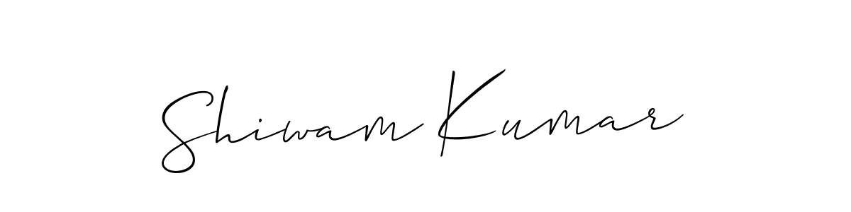 if you are searching for the best signature style for your name Shiwam Kumar. so please give up your signature search. here we have designed multiple signature styles  using Allison_Script. Shiwam Kumar signature style 2 images and pictures png