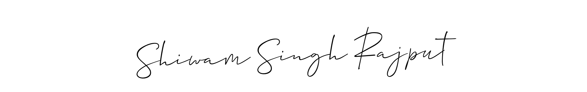 You can use this online signature creator to create a handwritten signature for the name Shiwam Singh Rajput. This is the best online autograph maker. Shiwam Singh Rajput signature style 2 images and pictures png