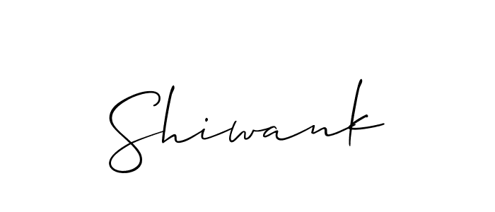 Also we have Shiwank name is the best signature style. Create professional handwritten signature collection using Allison_Script autograph style. Shiwank signature style 2 images and pictures png
