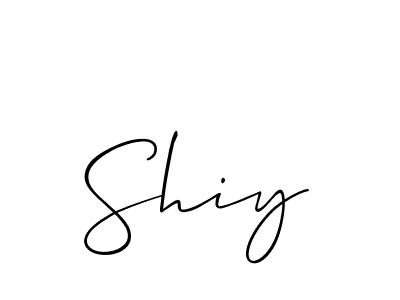 How to make Shiy name signature. Use Allison_Script style for creating short signs online. This is the latest handwritten sign. Shiy signature style 2 images and pictures png