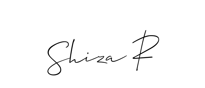 Best and Professional Signature Style for Shiza R. Allison_Script Best Signature Style Collection. Shiza R signature style 2 images and pictures png
