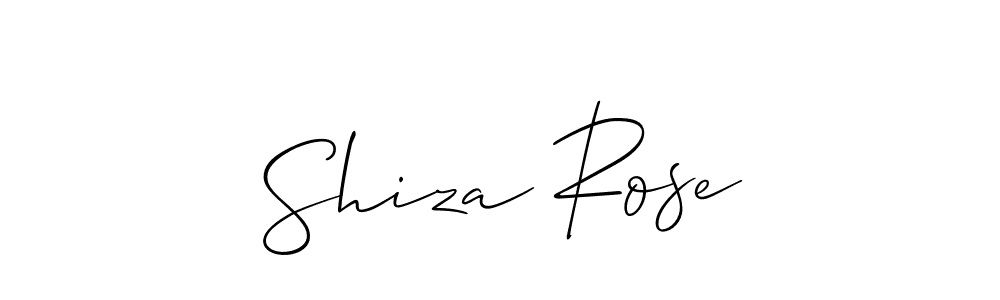 Check out images of Autograph of Shiza Rose name. Actor Shiza Rose Signature Style. Allison_Script is a professional sign style online. Shiza Rose signature style 2 images and pictures png