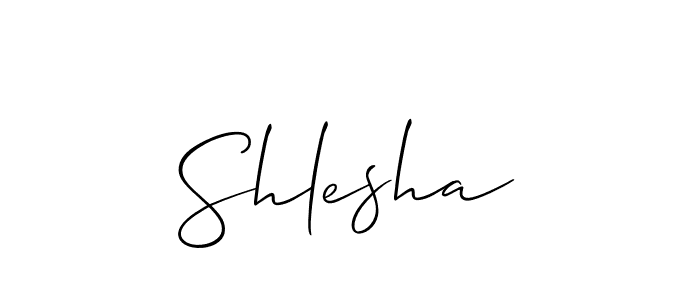 Best and Professional Signature Style for Shlesha. Allison_Script Best Signature Style Collection. Shlesha signature style 2 images and pictures png