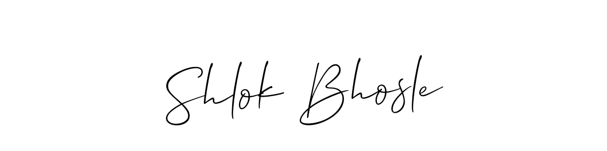 See photos of Shlok Bhosle official signature by Spectra . Check more albums & portfolios. Read reviews & check more about Allison_Script font. Shlok Bhosle signature style 2 images and pictures png