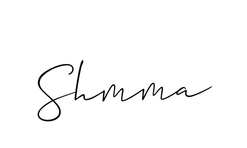 Best and Professional Signature Style for Shmma. Allison_Script Best Signature Style Collection. Shmma signature style 2 images and pictures png