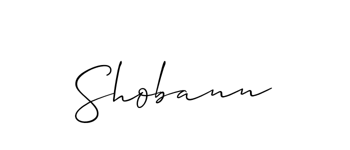 Make a beautiful signature design for name Shobann. Use this online signature maker to create a handwritten signature for free. Shobann signature style 2 images and pictures png