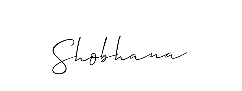 Also You can easily find your signature by using the search form. We will create Shobhana name handwritten signature images for you free of cost using Allison_Script sign style. Shobhana signature style 2 images and pictures png