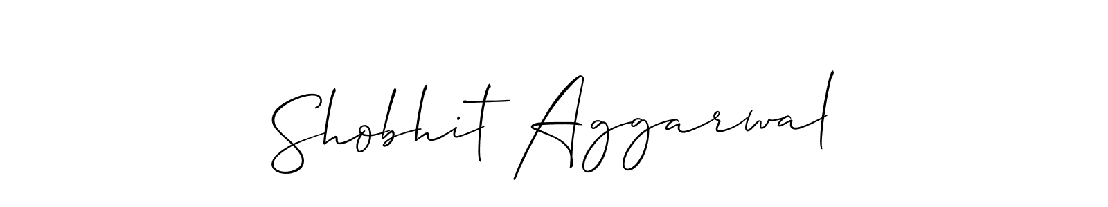 You can use this online signature creator to create a handwritten signature for the name Shobhit Aggarwal. This is the best online autograph maker. Shobhit Aggarwal signature style 2 images and pictures png