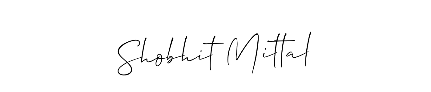 You can use this online signature creator to create a handwritten signature for the name Shobhit Mittal. This is the best online autograph maker. Shobhit Mittal signature style 2 images and pictures png