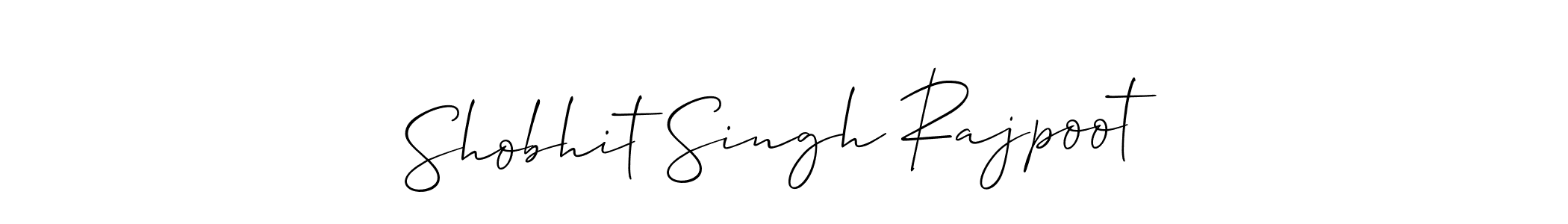 Make a beautiful signature design for name Shobhit Singh Rajpoot. Use this online signature maker to create a handwritten signature for free. Shobhit Singh Rajpoot signature style 2 images and pictures png