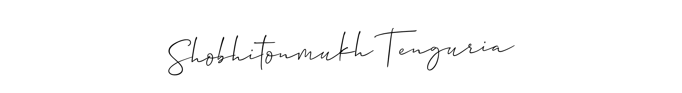 Once you've used our free online signature maker to create your best signature Allison_Script style, it's time to enjoy all of the benefits that Shobhitonmukh Tenguria name signing documents. Shobhitonmukh Tenguria signature style 2 images and pictures png
