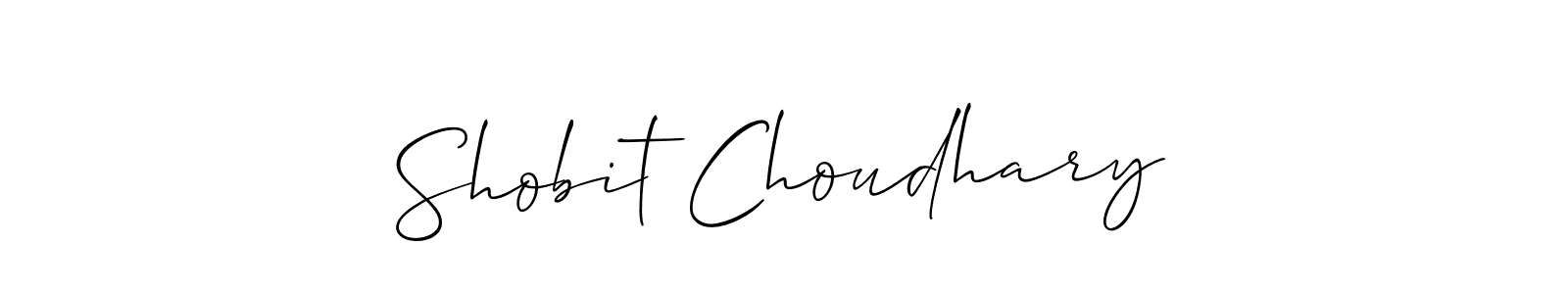 This is the best signature style for the Shobit Choudhary name. Also you like these signature font (Allison_Script). Mix name signature. Shobit Choudhary signature style 2 images and pictures png