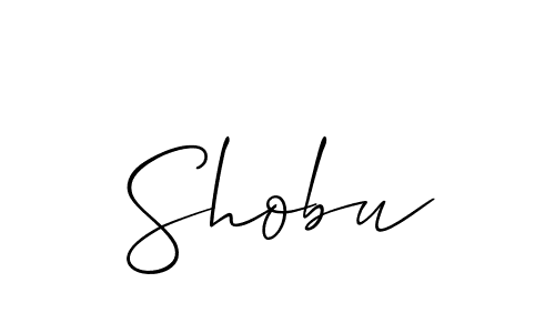 You should practise on your own different ways (Allison_Script) to write your name (Shobu) in signature. don't let someone else do it for you. Shobu signature style 2 images and pictures png