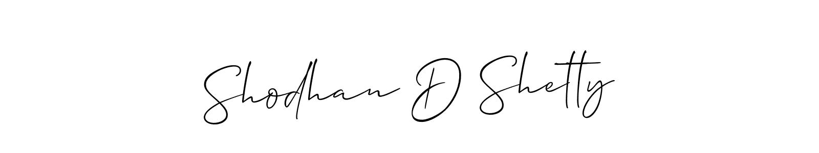 Once you've used our free online signature maker to create your best signature Allison_Script style, it's time to enjoy all of the benefits that Shodhan D Shetty name signing documents. Shodhan D Shetty signature style 2 images and pictures png