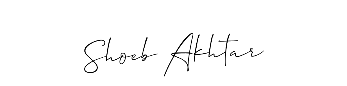 Best and Professional Signature Style for Shoeb Akhtar. Allison_Script Best Signature Style Collection. Shoeb Akhtar signature style 2 images and pictures png