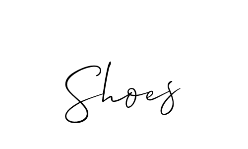 Also we have Shoes name is the best signature style. Create professional handwritten signature collection using Allison_Script autograph style. Shoes signature style 2 images and pictures png