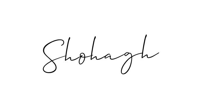 Make a beautiful signature design for name Shohagh. Use this online signature maker to create a handwritten signature for free. Shohagh signature style 2 images and pictures png