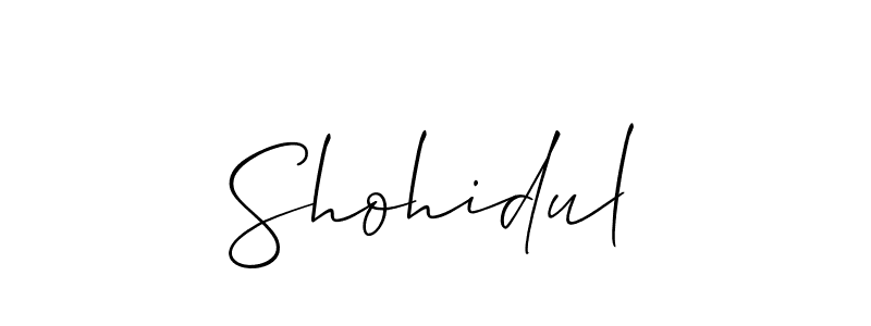Also You can easily find your signature by using the search form. We will create Shohidul name handwritten signature images for you free of cost using Allison_Script sign style. Shohidul signature style 2 images and pictures png