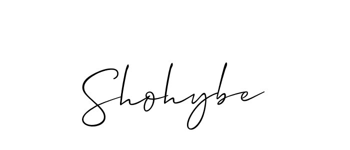 You can use this online signature creator to create a handwritten signature for the name Shohybe. This is the best online autograph maker. Shohybe signature style 2 images and pictures png