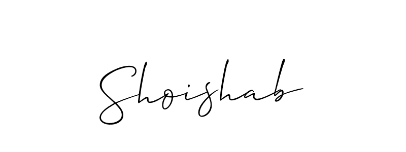 How to Draw Shoishab signature style? Allison_Script is a latest design signature styles for name Shoishab. Shoishab signature style 2 images and pictures png