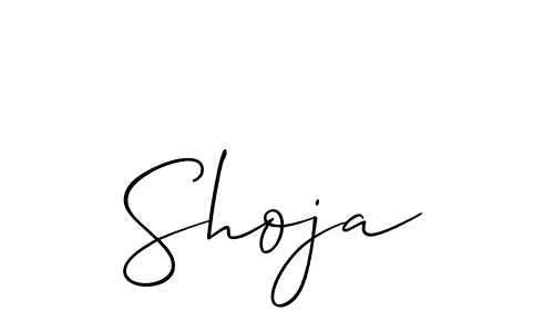 Best and Professional Signature Style for Shoja. Allison_Script Best Signature Style Collection. Shoja signature style 2 images and pictures png