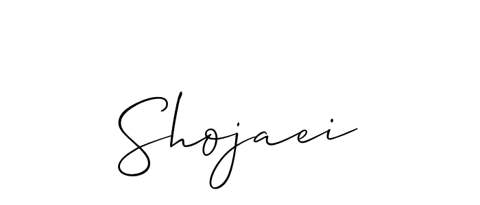 Make a short Shojaei signature style. Manage your documents anywhere anytime using Allison_Script. Create and add eSignatures, submit forms, share and send files easily. Shojaei signature style 2 images and pictures png