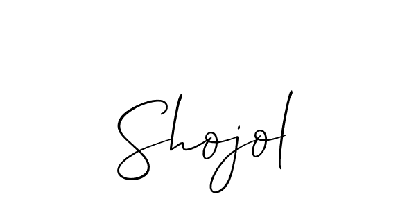 How to Draw Shojol signature style? Allison_Script is a latest design signature styles for name Shojol. Shojol signature style 2 images and pictures png
