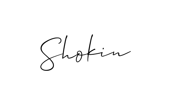 Once you've used our free online signature maker to create your best signature Allison_Script style, it's time to enjoy all of the benefits that Shokin name signing documents. Shokin signature style 2 images and pictures png