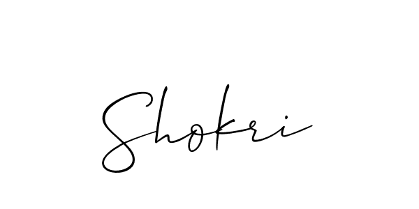 Also You can easily find your signature by using the search form. We will create Shokri name handwritten signature images for you free of cost using Allison_Script sign style. Shokri signature style 2 images and pictures png